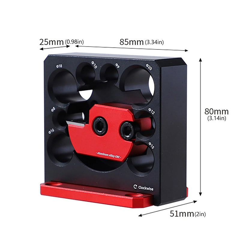 Justerbar dowel Maker Jig