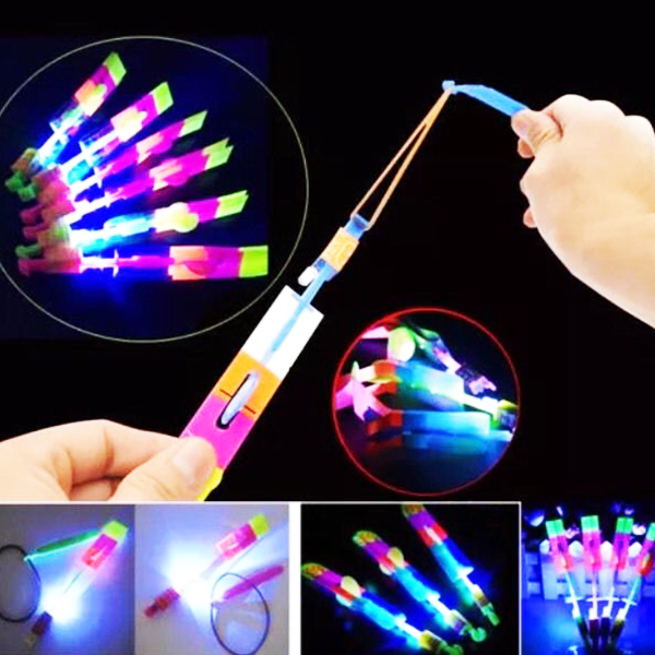 Fantastiske Rocket Slingshot LED-helikoptre（🔥Kjøp 2, -10%🔥）