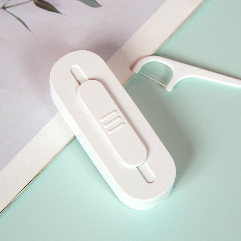 Bærbar Toveis Flossdispenser