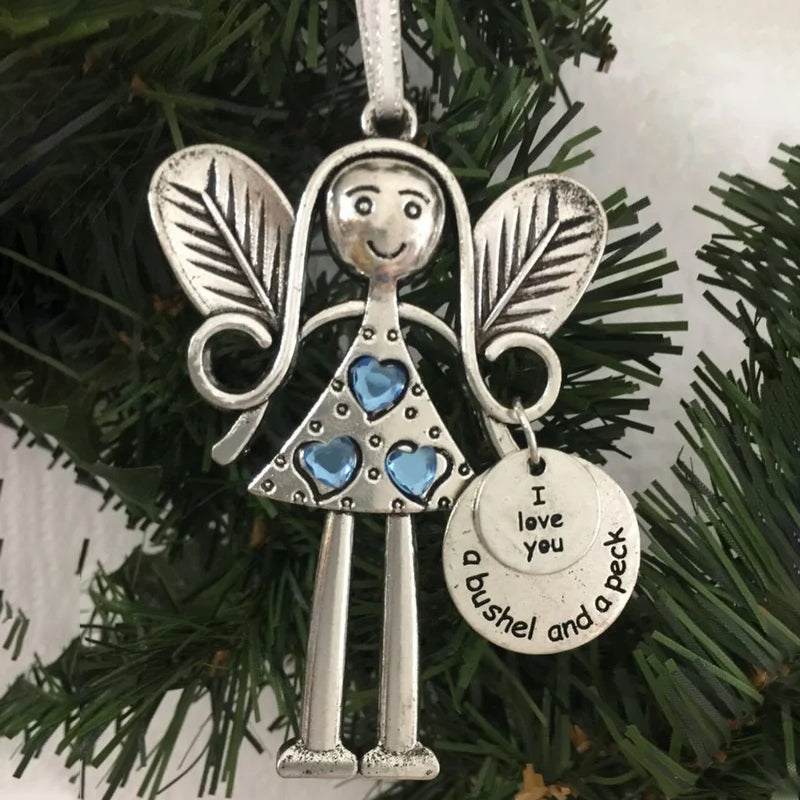 Vakre venner for alltid  - Angel Ornament Julegave