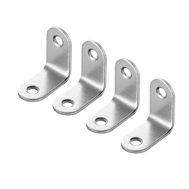4-Pack Rustfritt Stål Hjørnestiver
