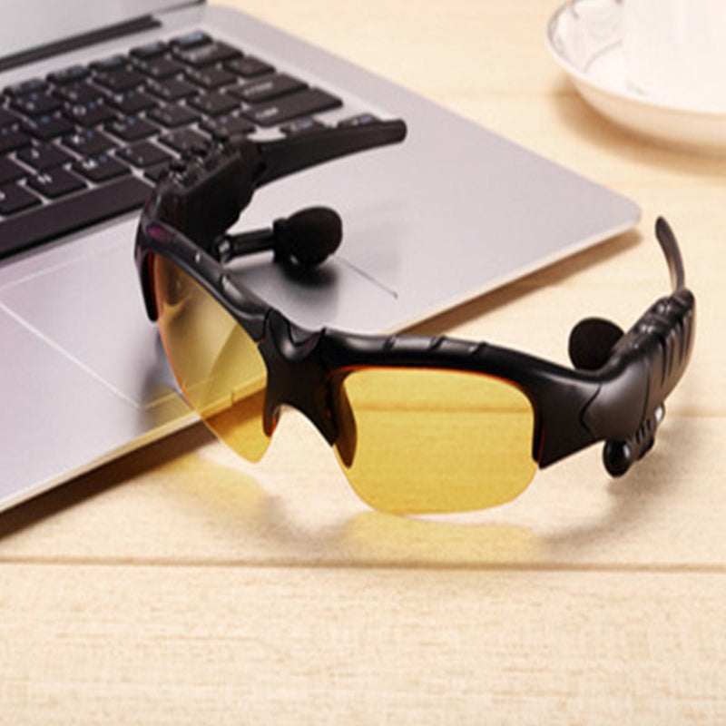 Bluetooth solbriller headset