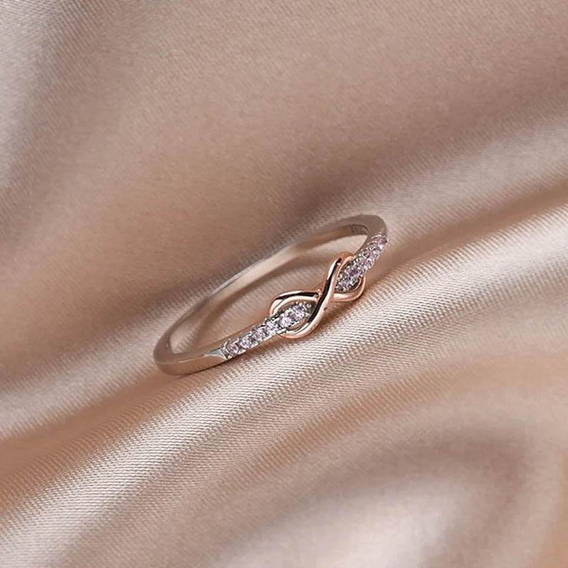To My Daughter Infinity Ring