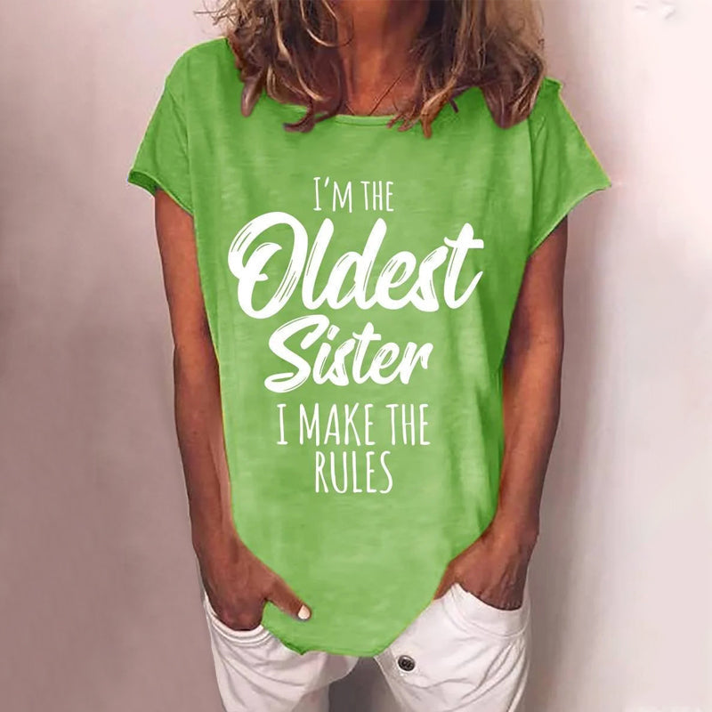 Sisterhood Making Rules T-skjorte