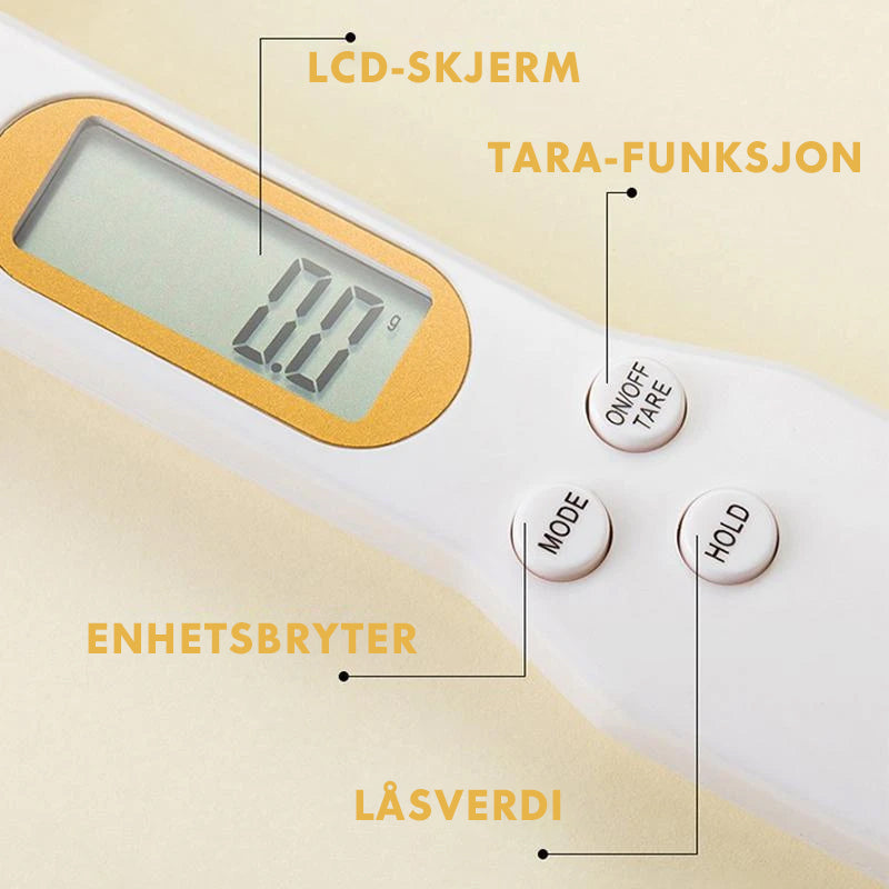 Elektronisk måleskje
