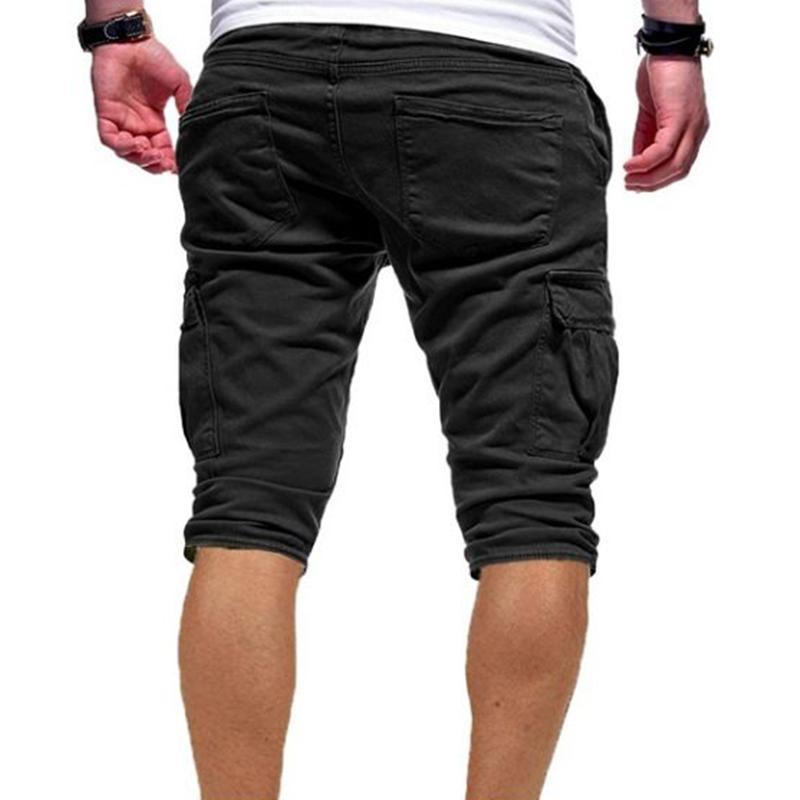 Menns mote Stor lomme Løse shorts