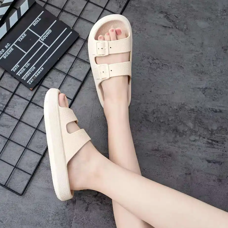 EVA Fashion Lett tøfler med tykk såle