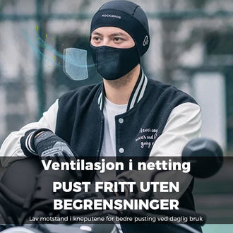 Ice silk face protection cycling hood