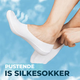 Pustende Is-Silke Sokker