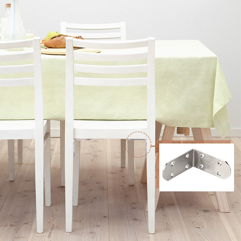 4-Pack Rustfritt Stål Hjørnestiver