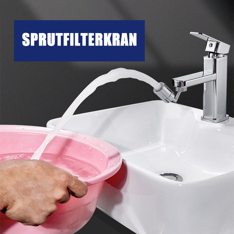 Kran med sprayfilter