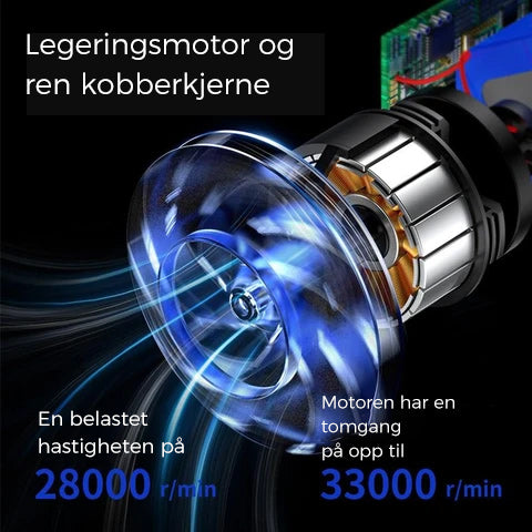Håndholdt Bil-støvsuger