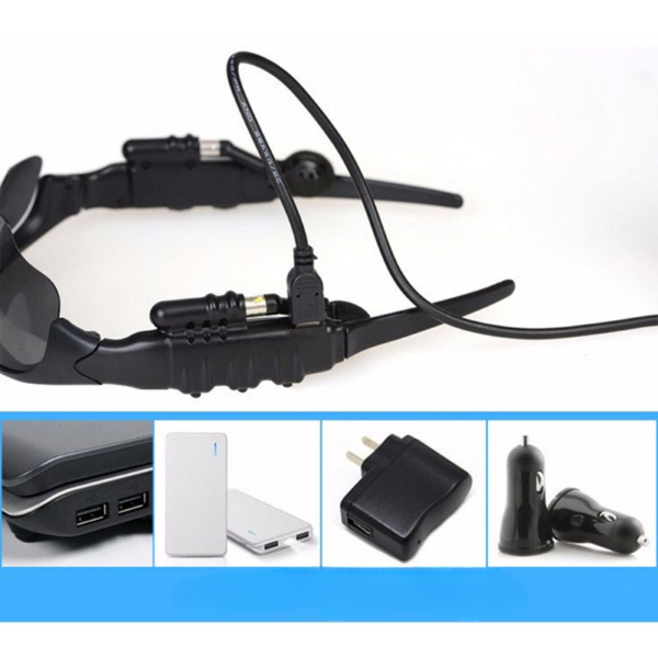 Bluetooth solbriller headset