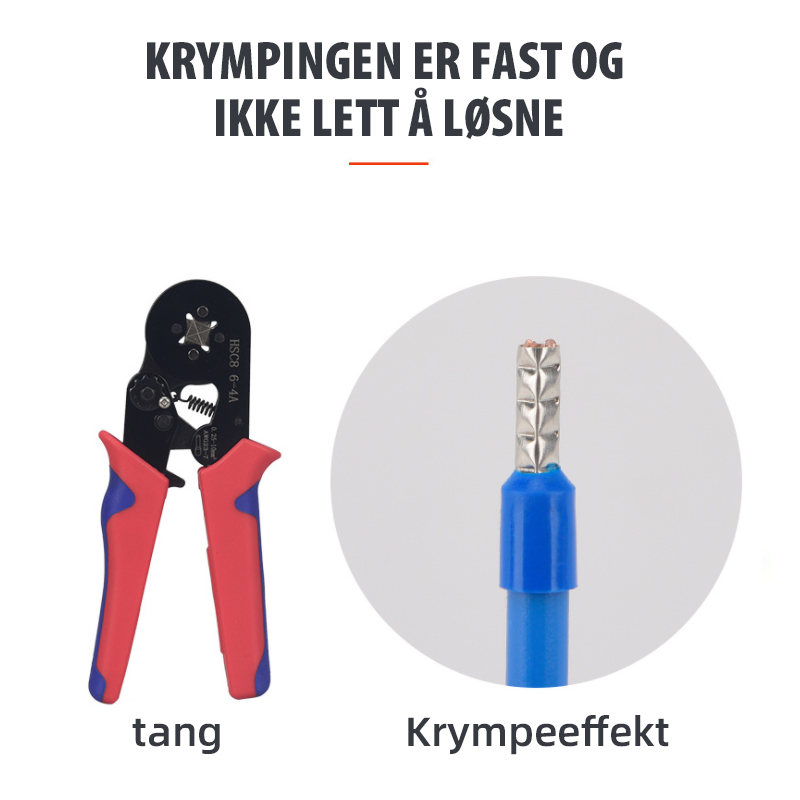 Krympeverktøysett