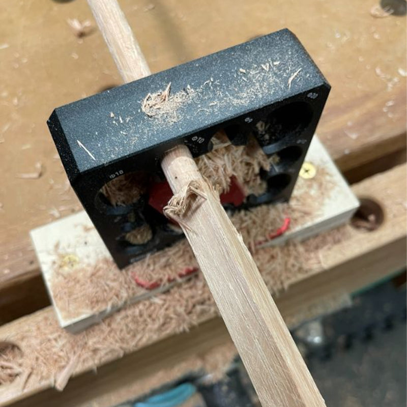 Justerbar dowel Maker Jig