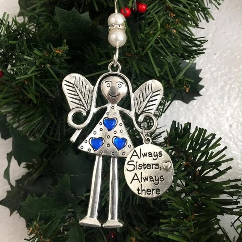 Vakre venner for alltid  - Angel Ornament Julegave