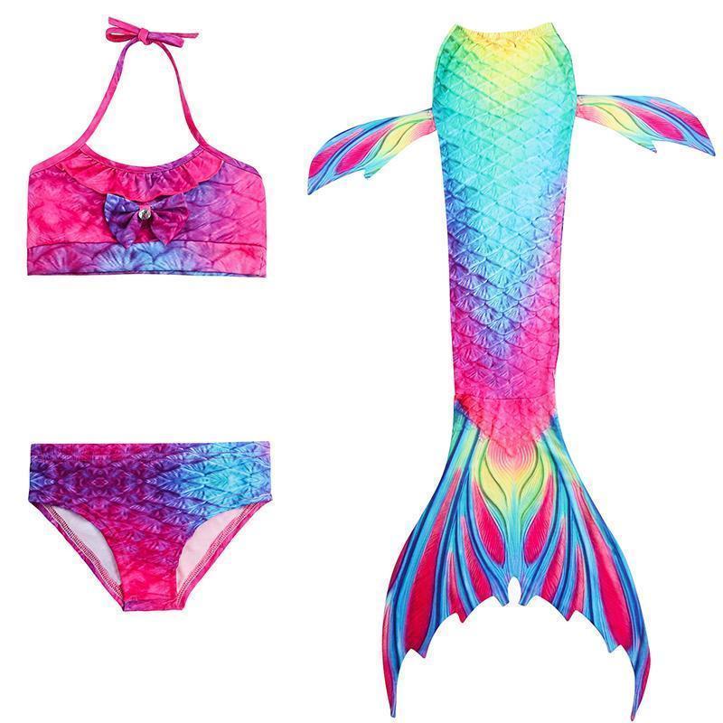 Havfrue badedrakt- barn bikini-sett