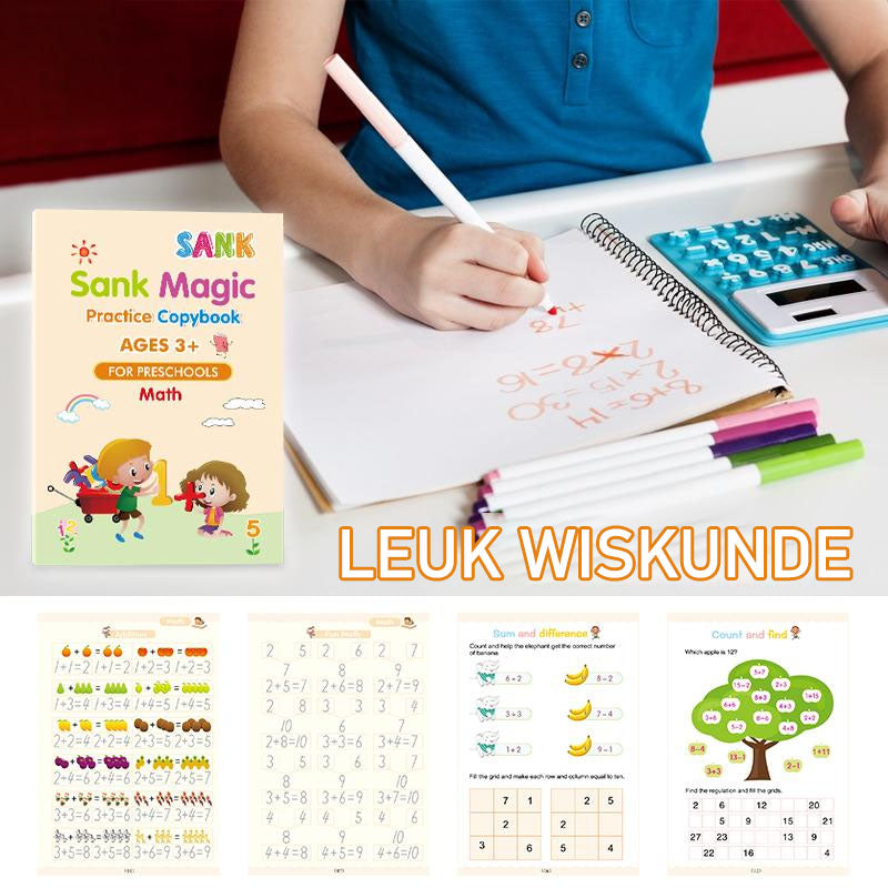 Magisk Håndskrift Praksis Copybook