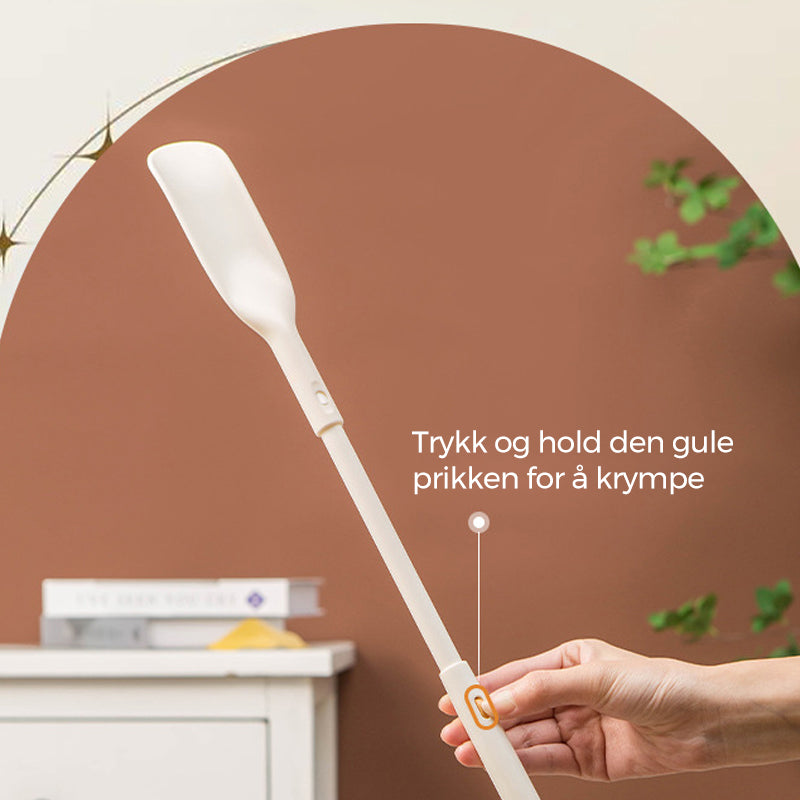 Teleskopisk justerbar lengde skohorn