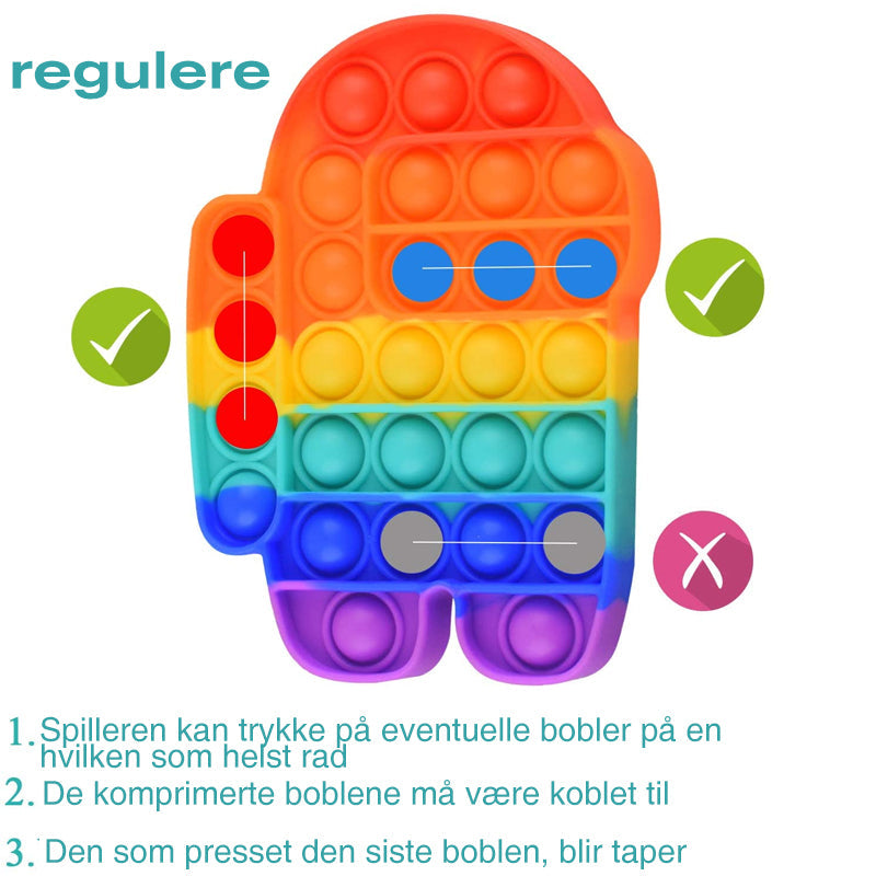 Stressavlastende mykt klemleketøy