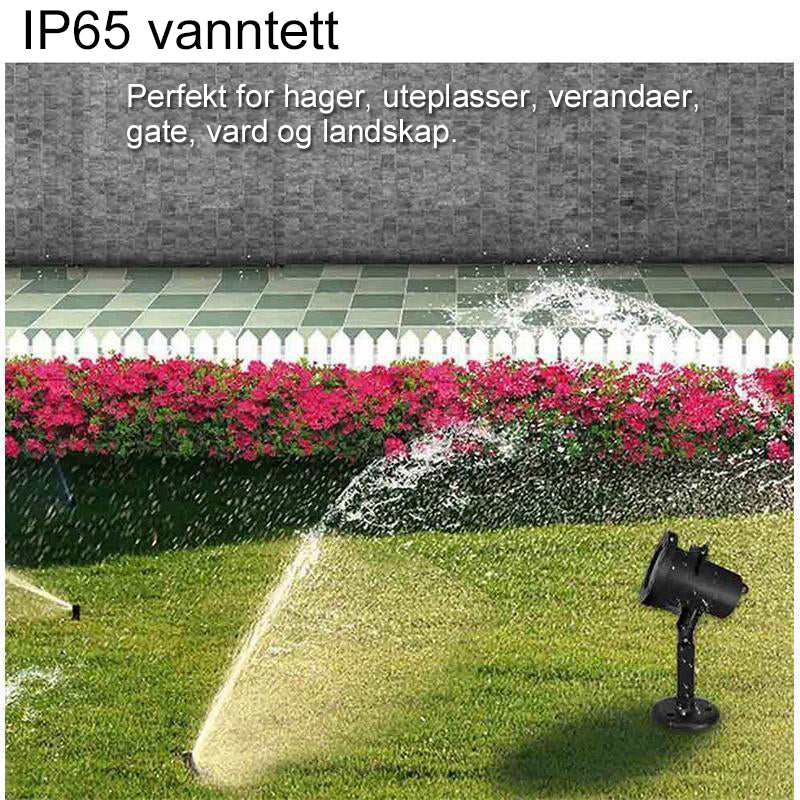 Projektorlys Til Juledekorasjon