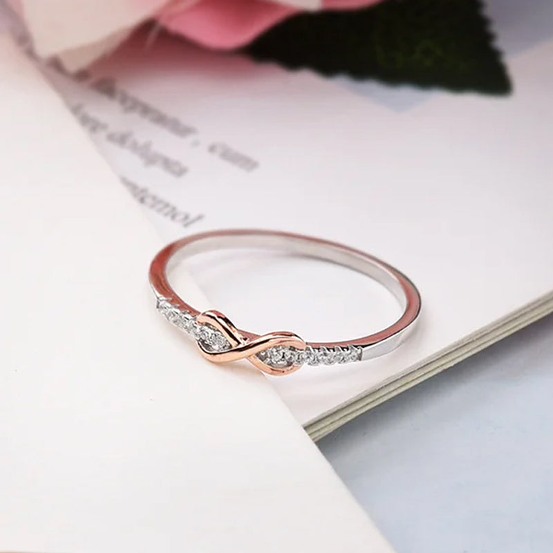 To My Daughter Infinity Ring