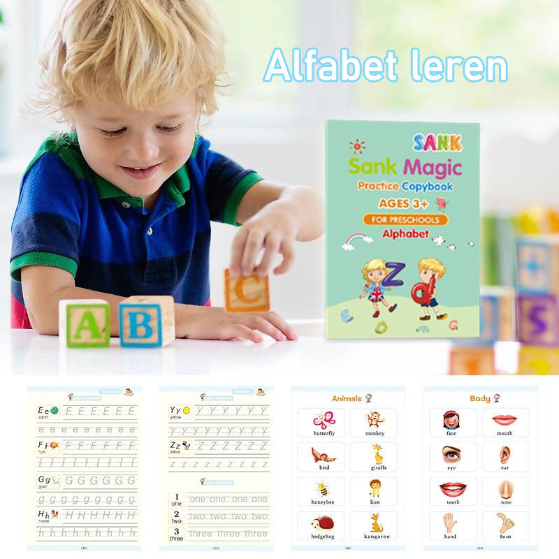 Magisk Håndskrift Praksis Copybook