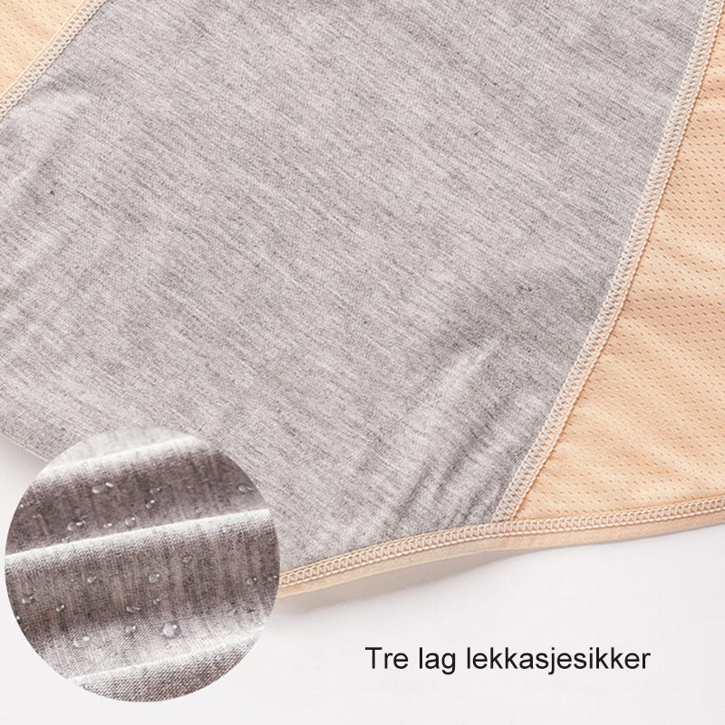 Trelags Lekkasjesikker Truse for Kvinner