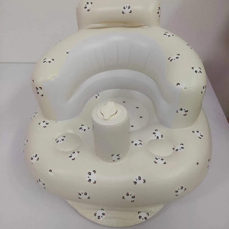 Manuell oppblåsbar babysofa