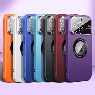 med magnetisk lading mobildeksel for iPhone