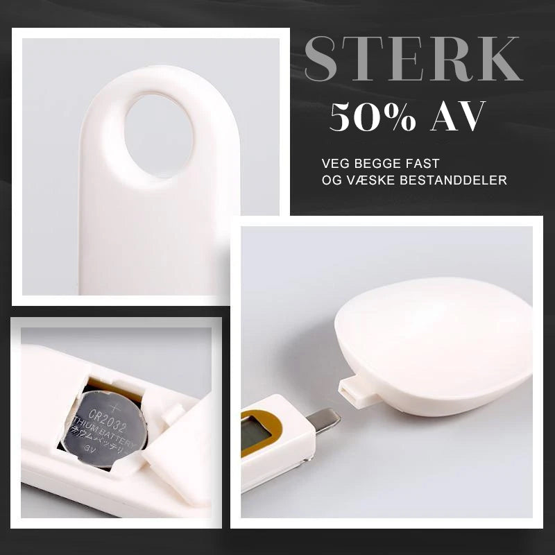 Elektronisk måleskje