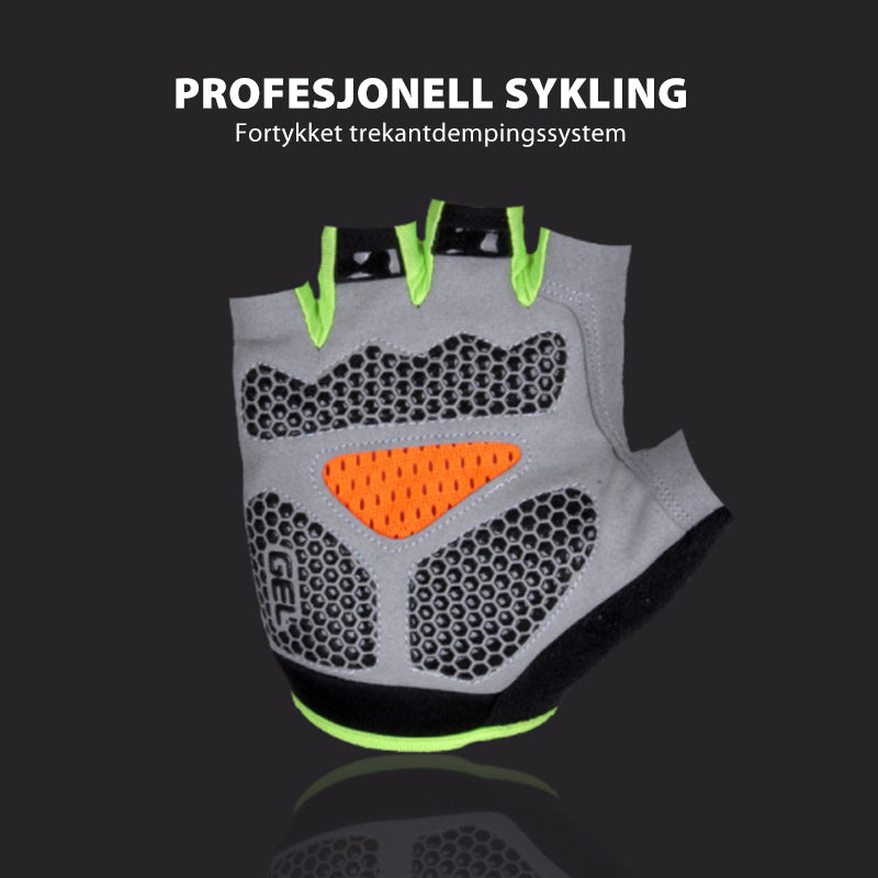 Antiskli Halv finger Hansker for Sykling
