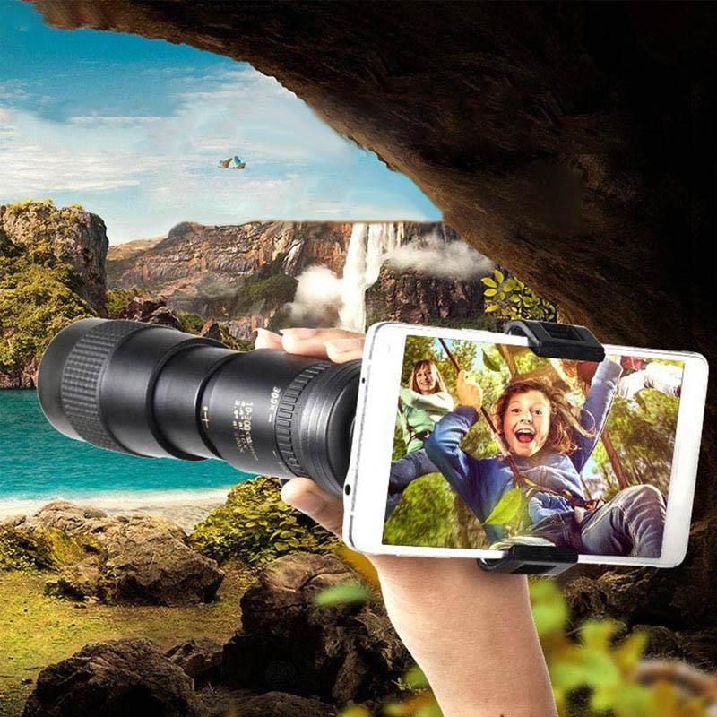 4K Super telephoto zoom monokulært teleskop