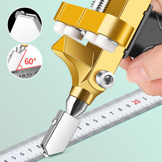 Kniv for skjæring av glassfliser