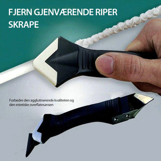 3 i 1 Silikon Caulking Verktøy