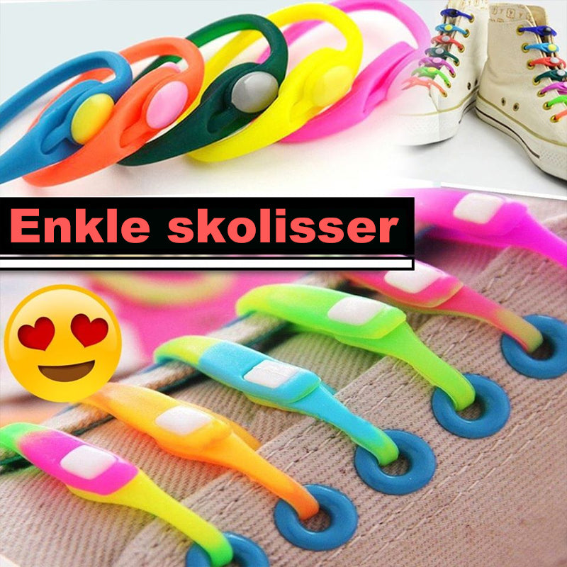 Enkle skolisser (en størrelse passer alle)