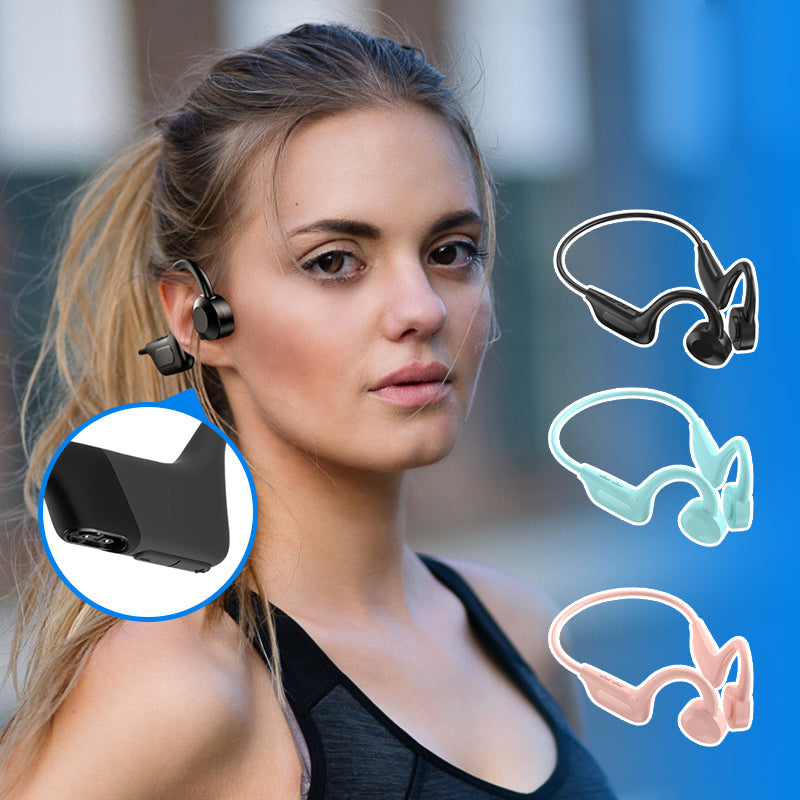 Bone Conduction Hodetelefoner - Bluetooth trådløst headset