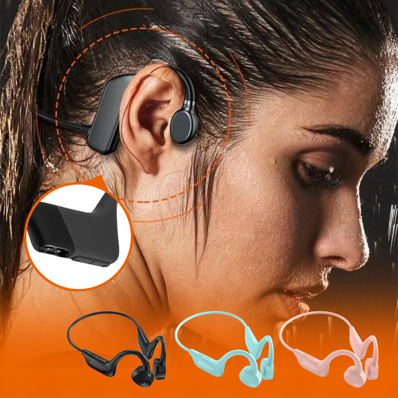 Bone Conduction Hodetelefoner - Bluetooth trådløst headset