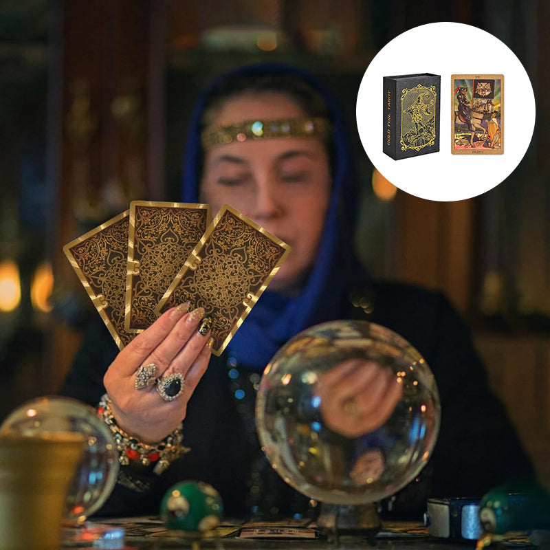 Tarot i gullfolie
