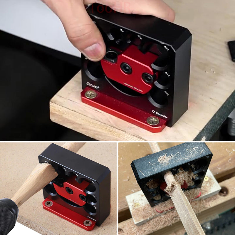 Justerbar dowel Maker Jig