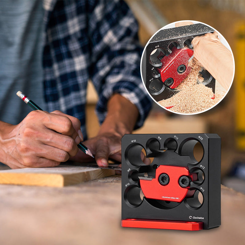 Justerbar dowel Maker Jig
