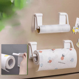 Magnetisk justerbar kjøkkenpapir holder