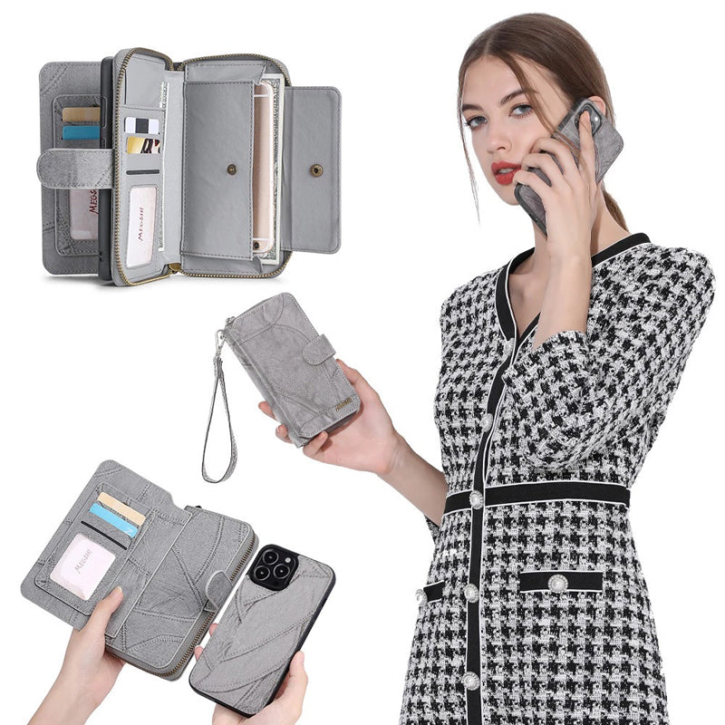3 i 1 Telefondeksel med lommebok til iPhone