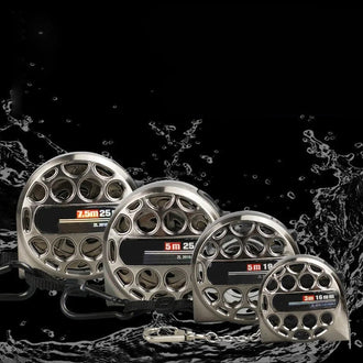 Rustfritt stål Anti-korrosjon uttrekkbar metrisk linjal