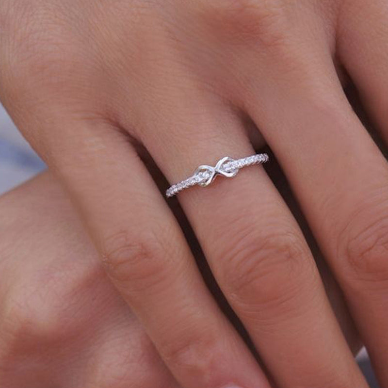 To My Daughter Infinity Ring