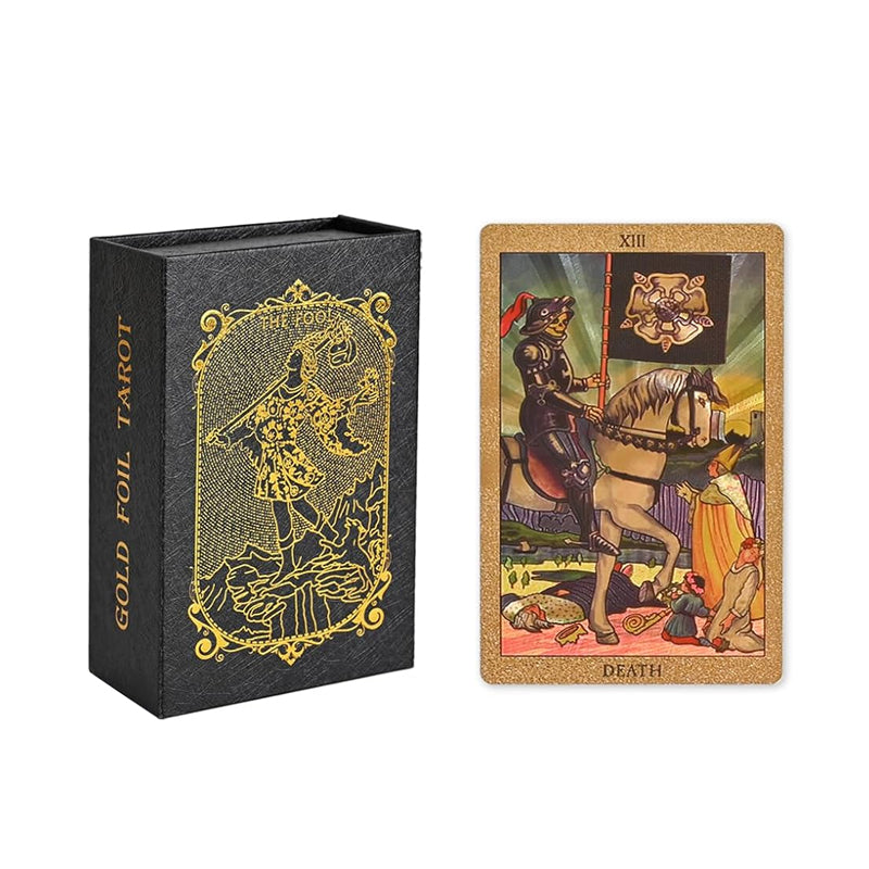 Tarot i gullfolie