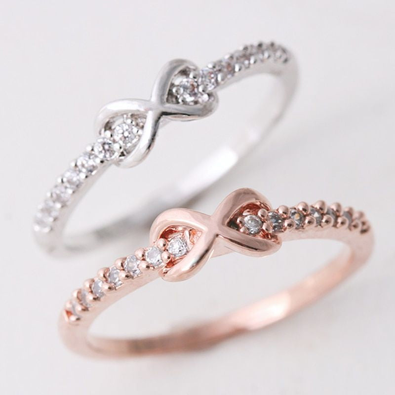 To My Daughter Infinity Ring