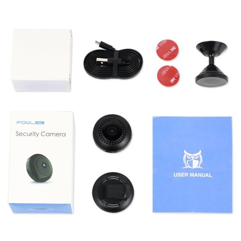 Oppgradert Mini WIFI vidvinkel kamera