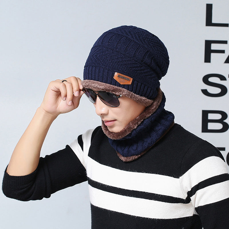 Wool Cap and Neck Warmer set